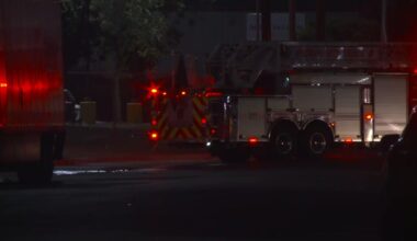 South Sacramento industrial park fire involving lithium batteries prompts hazmat response
