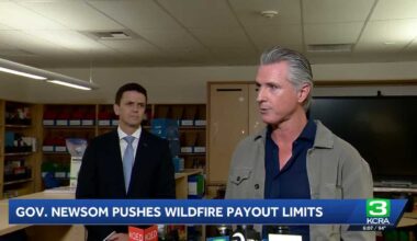 Gov. Newsom stands on push to limit utilities' liability for causing wildfires