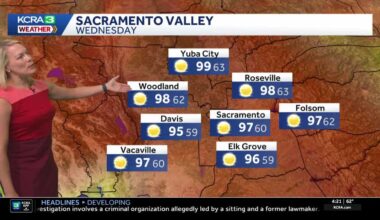 NorCal forecast | Warm Wednesday before cooler rest of week