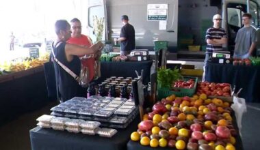 Sacramento farmers market sees early shoppers beating the heat