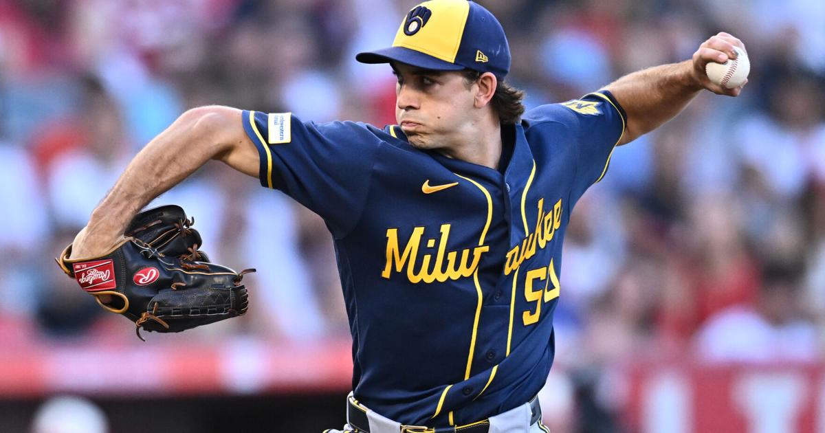 Brewers beat Angels 3-1 to move past Dodgers for MLB lead | National Sports