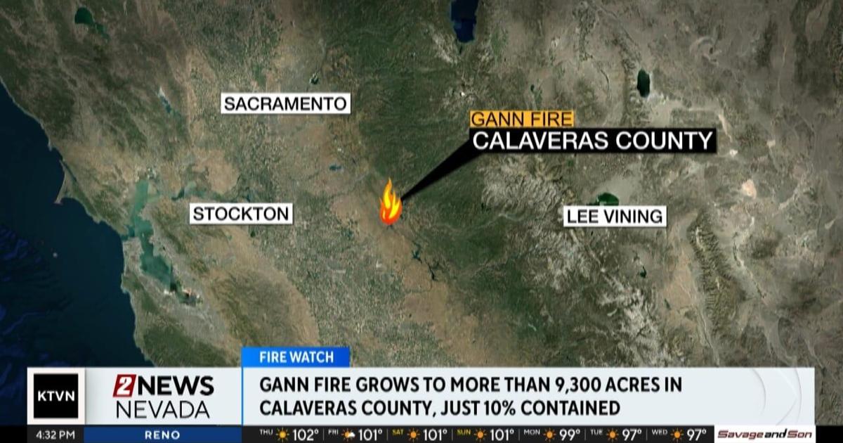 Gann Fire southeast of Sacramento has been growing rapidly this week | California News