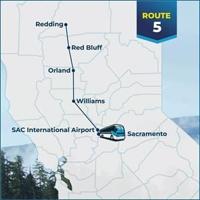New Route 5 bus service connects Redding to Sacramento | Local