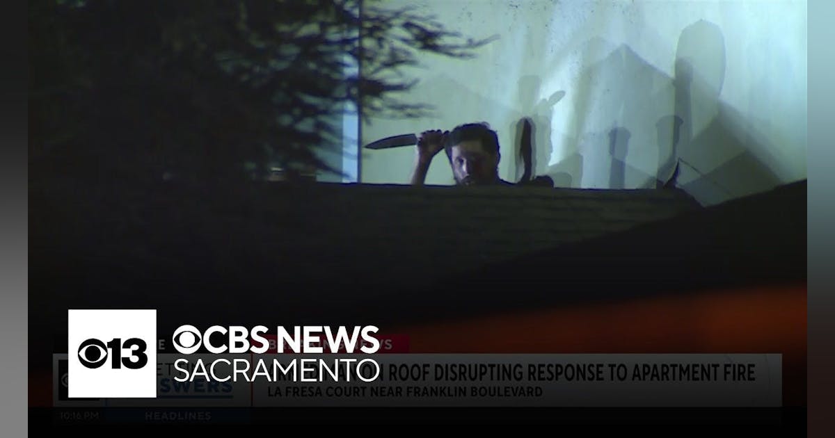 Knife-Wielding Man Hampers Sacramento Firefighters