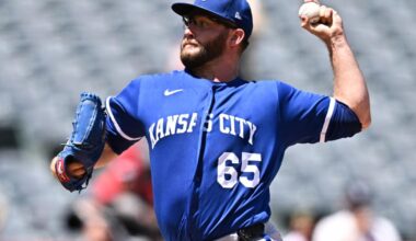Noah Cameron dazzles with a 1-hitter as the Royals shut out the Angels 3-0