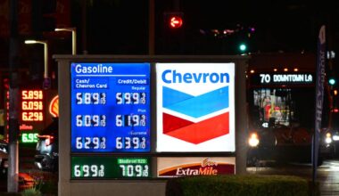 Average LA, Orange County Gas Prices Rise By 1.1 Cents
