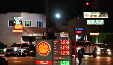 Average LA, Orange County Gas Prices Rise For Ninth Consecutive Day