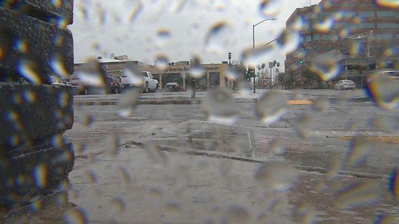 Rain in Bakersfield KBAK/KBFX