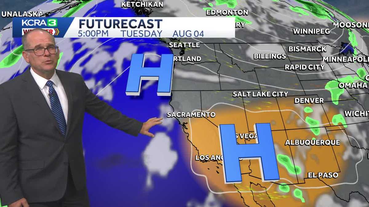 NorCal forecast: Less Heat In The Forecast