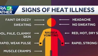 2026 Northern California heat wave | What to know about heat illnesses
