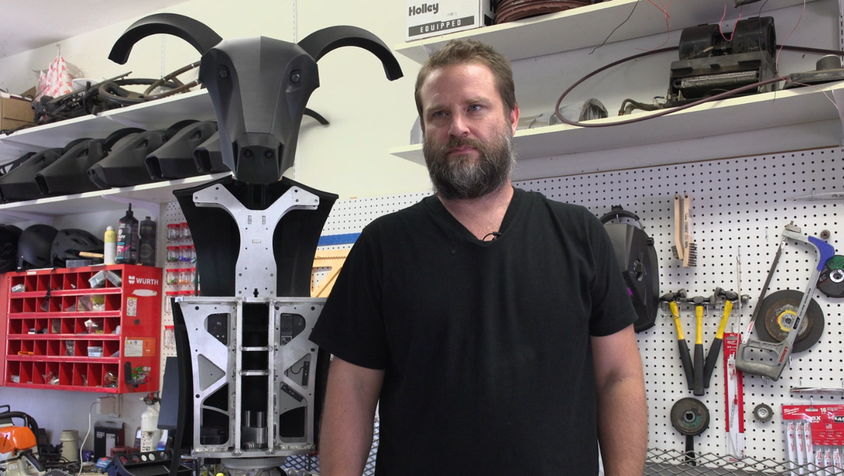 California inventor of viral centaur-style robot shares his mission