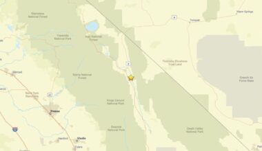 Update: Aug. 1 - 2.8 magnitude earthquake recorded near Wilkerson, CA