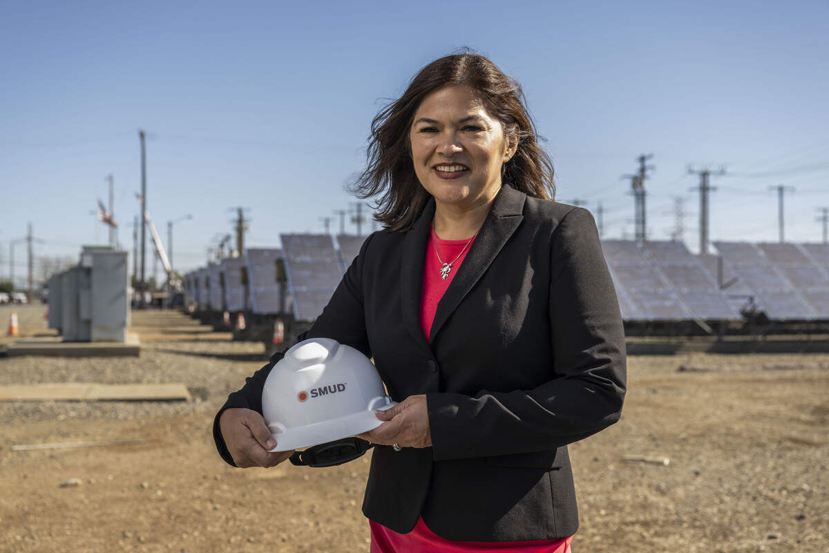 Lora Anguay, SMUD CEO and a 2026 Change Maker, poses for a portrait at the SMUD training center on Thursday, July 16, 2026.