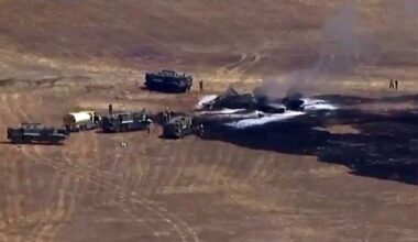 US Marines say F-35 crashed in California; pilot expected to live after ejecting