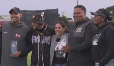 Coach John Beam's legacy honored at Oakland Ballers game