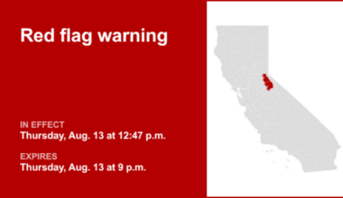 Red flag warning active until Thursday night