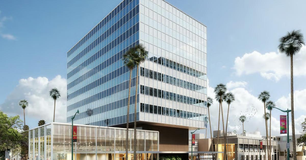 Developer tweaks plans for hotel conversion at 9111 Wilshire Blvd. in Beverly Hills
