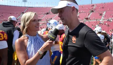 Lincoln Riley discusses USC football’s victory over San Jose State