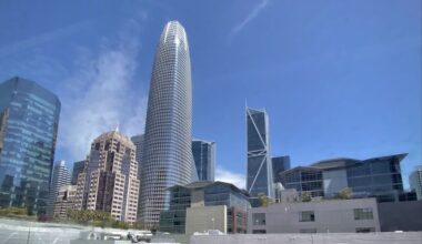 San Francisco skyline with Salesforce Tower