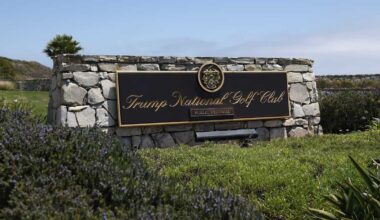 Authorities arrested man with ammo, apparently monitoring security at Trump golf course