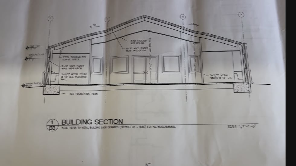 Cornerstone Baptist Church building plans