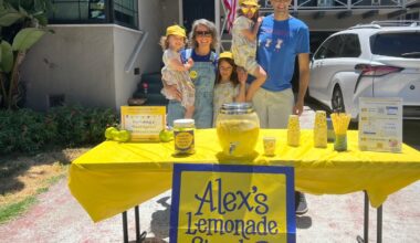 Alameda girl, 5, who beat cancer runs lemonade stand to raise funds