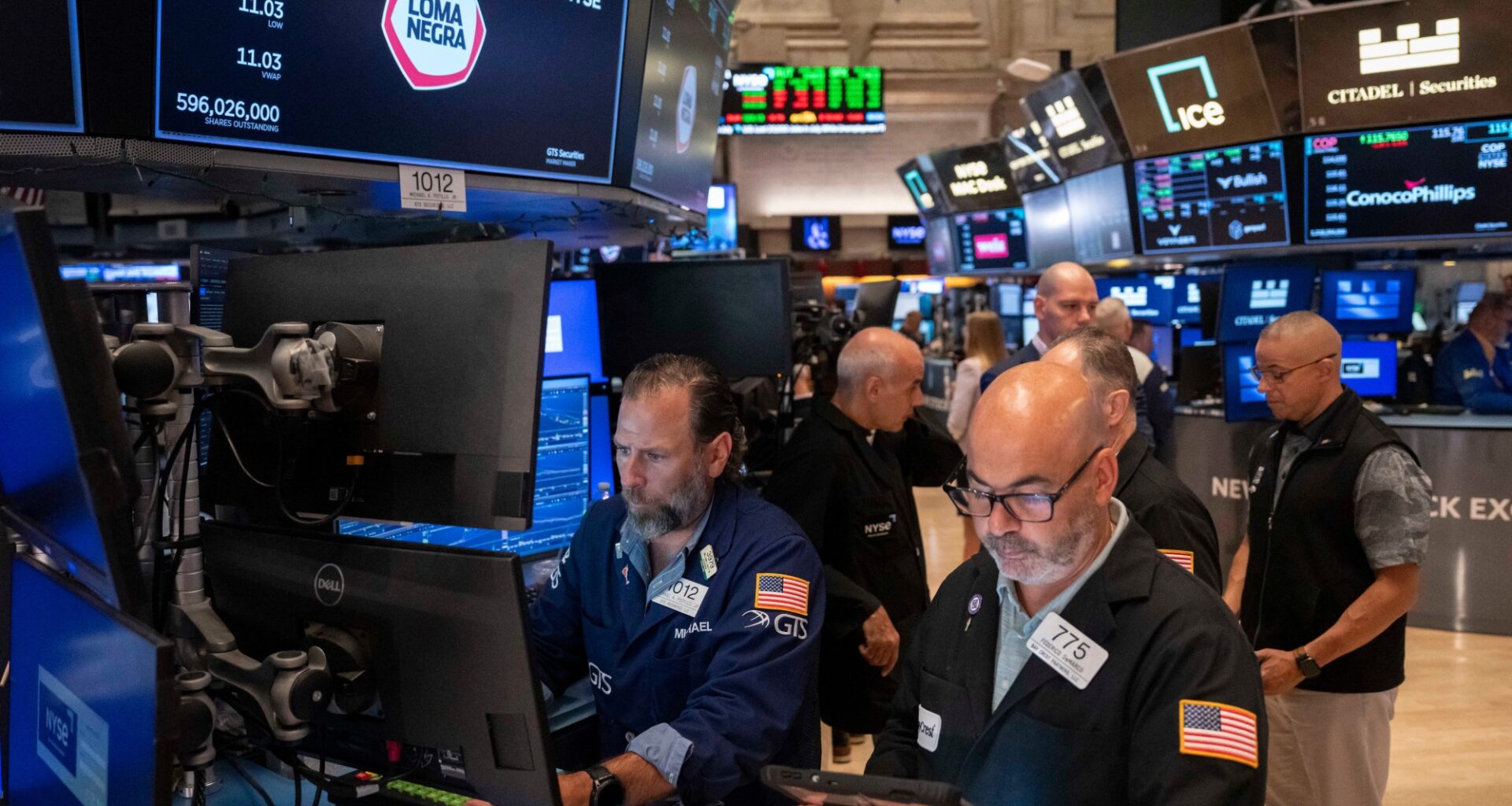 Wall Street flirts with record after AI stocks jump, inflation cools