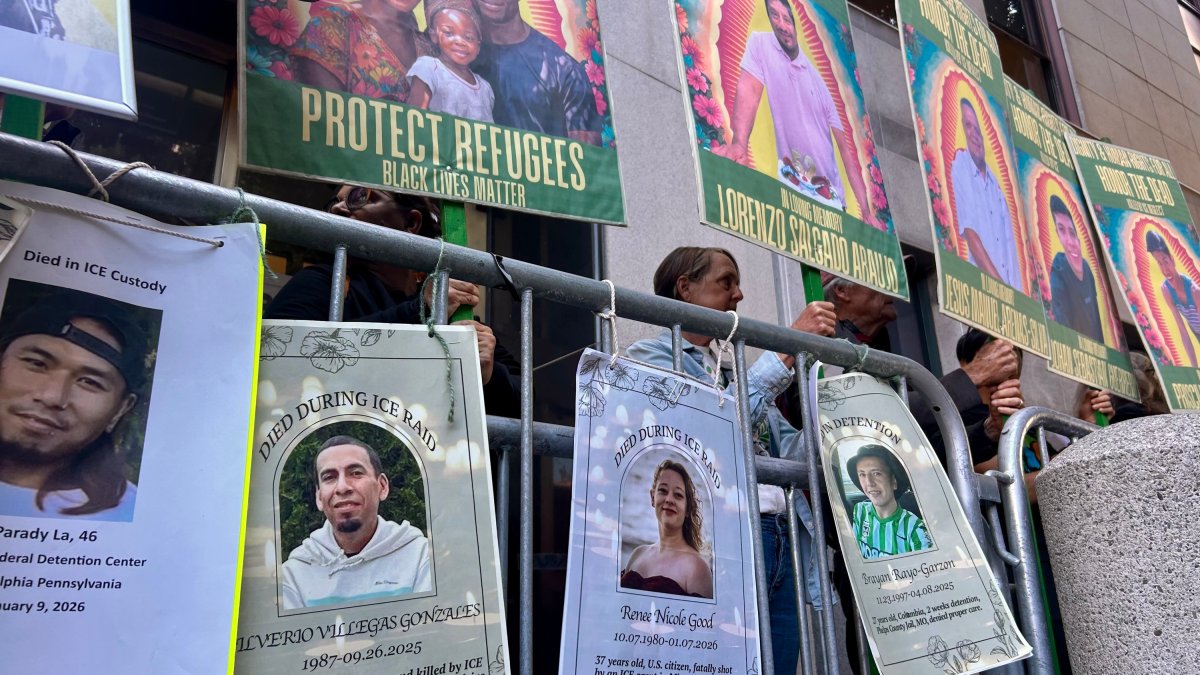 Vigil in SF for people killed in immigration detention, raids – NBC Bay Area