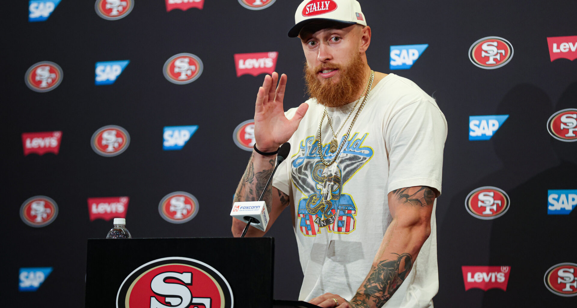 49ers' George Kittle on debuting in Australia: 'I have a chance'