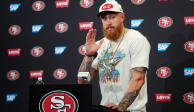 49ers' George Kittle on debuting in Australia: 'I have a chance'