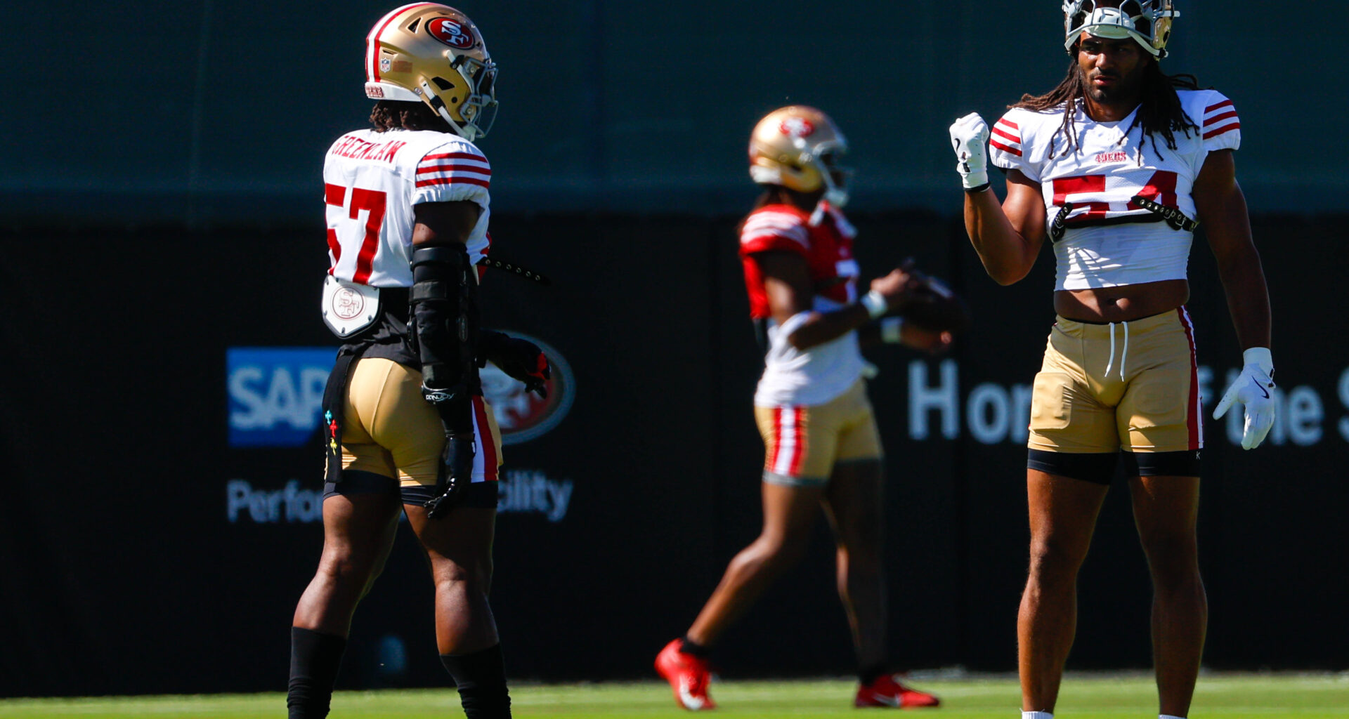49ers' Fred Warner, Dre Greenlaw at center of training camp's first fight