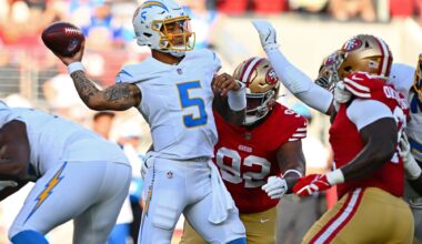49ers' world tour begins with joint practice at Chargers