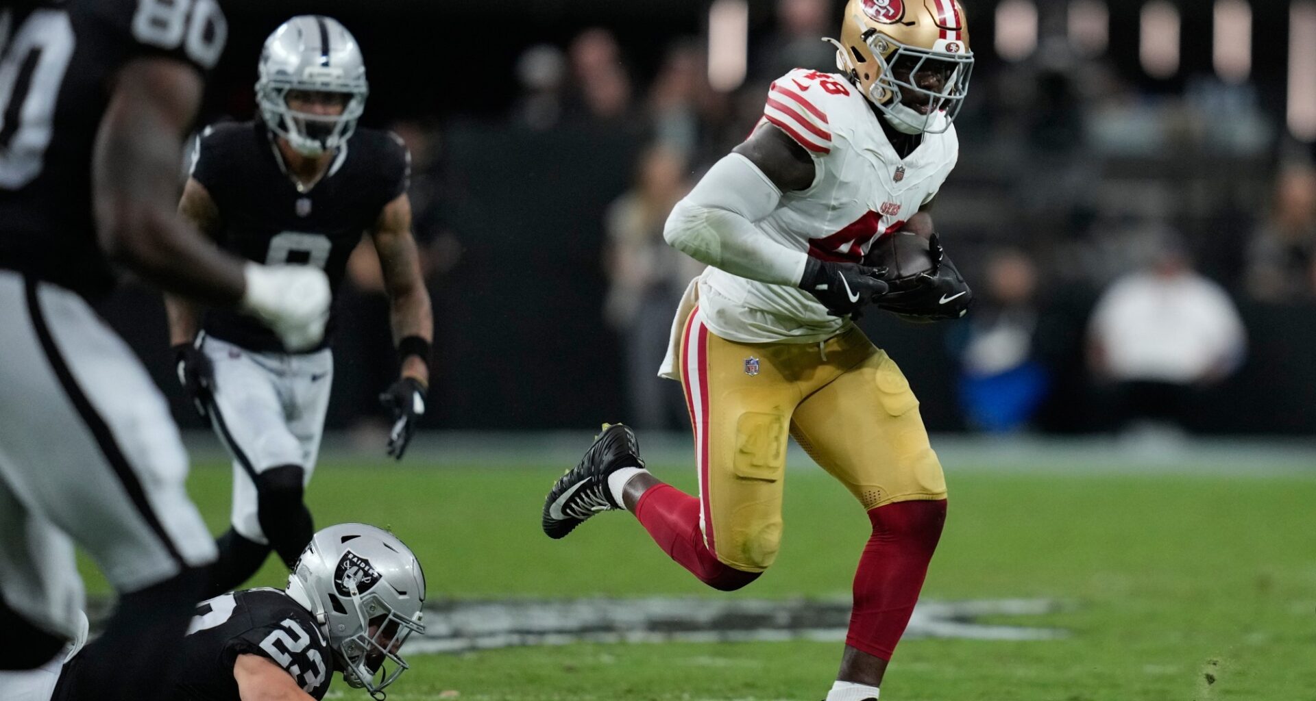 49ers' 53-man roster projection: Offensive line still work in progress