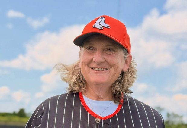 Rocky Henley in her San Francisco Bay Sox uniform. (Courtesy of the San Francisco Bay Sox)