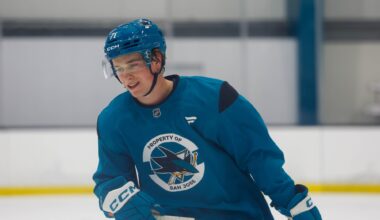 San Jose Sharks center Macklin Celebrini eyes big year with contract done