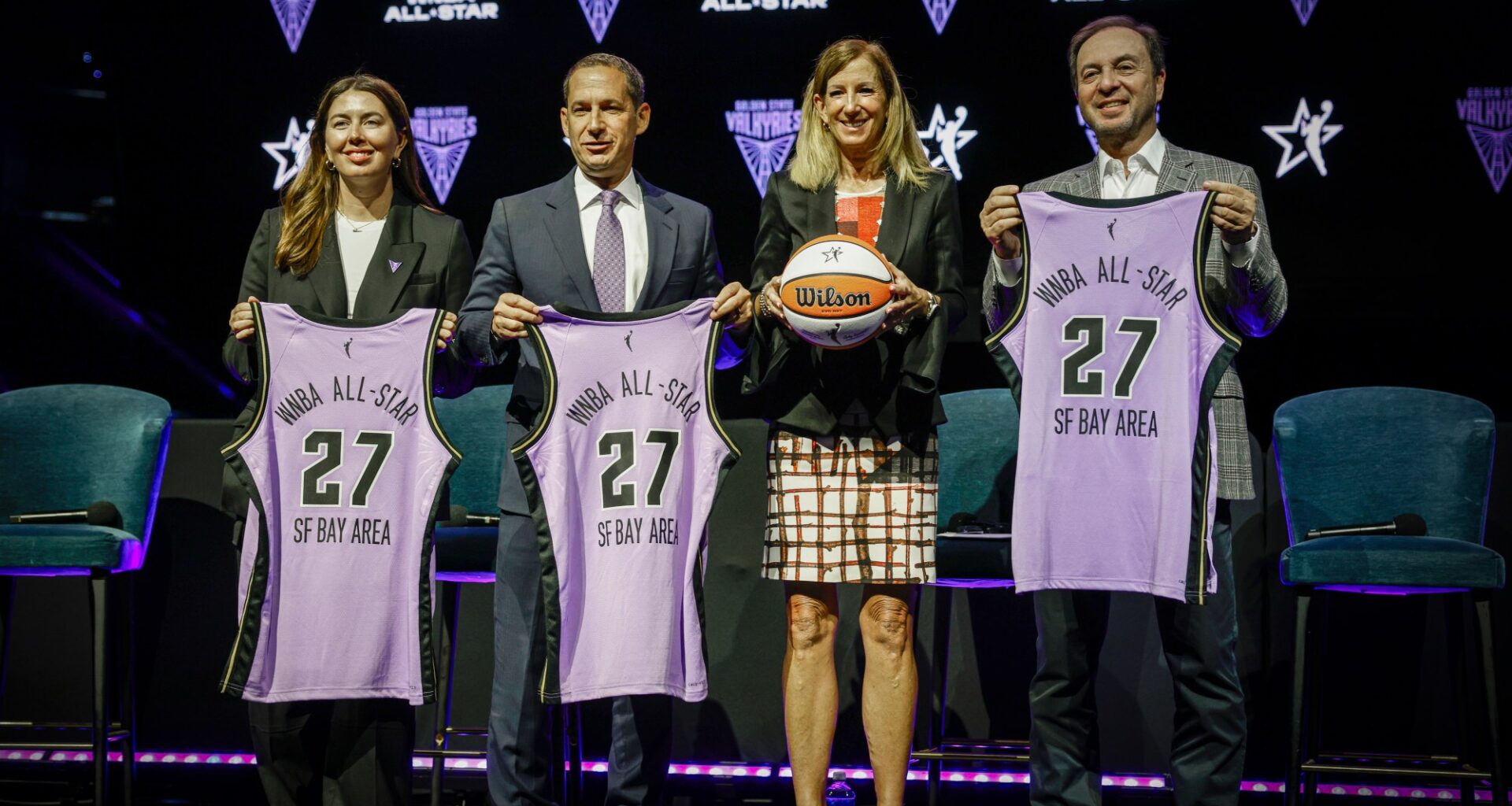 WNBA brings out heavy hitters to announce San Francisco as All-Star host