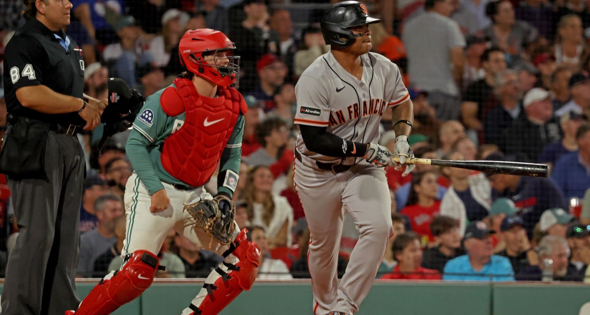 SF Giants lose despite Rafael Devers' home run in return to Boston