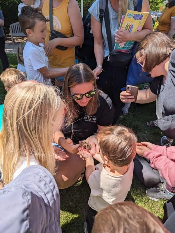 Bugs on Wheels takes place Aug. 13 and 17. Photo courtesy of the Village of Rochester Hills