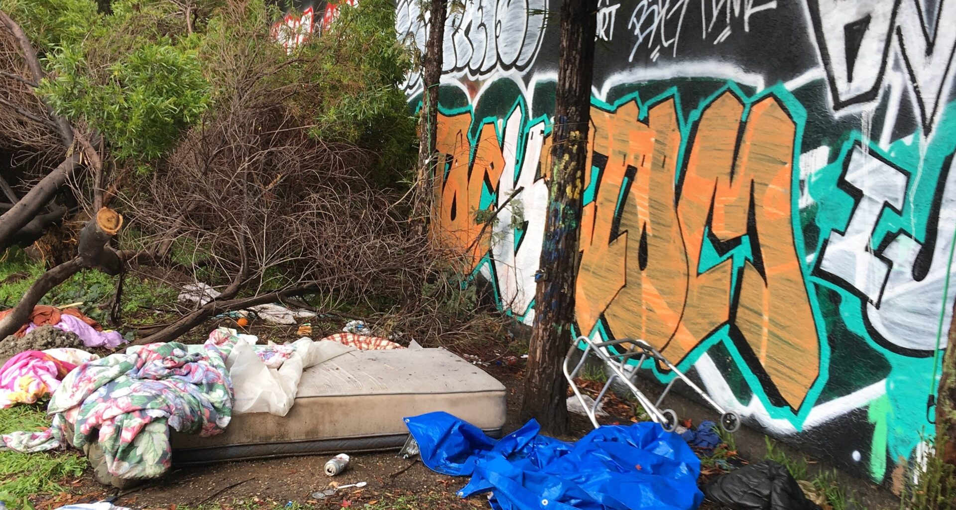 Burned human remains discovered under Oakland freeway in apparent body dump
