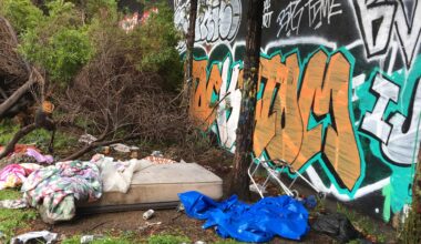 Burned human remains discovered under Oakland freeway in apparent body dump