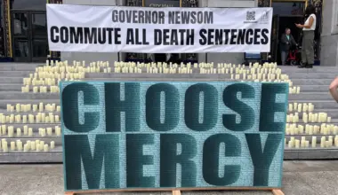 International Coalition Urges Newsom to Commute California’s Death Sentences Before Leaving Office