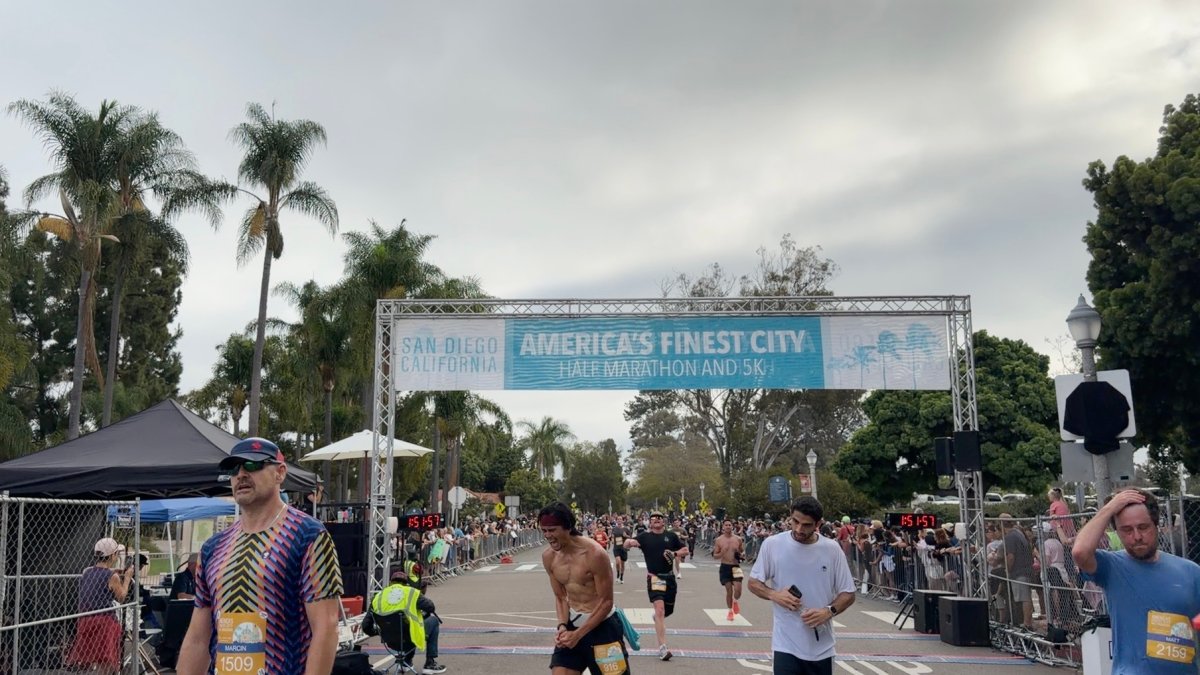 About 5,000 runners take part in America’s Finest City Half Marathon and 5K – NBC 7 San Diego