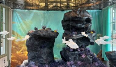 Local high school students help artist create immersive underwater landscape – The Mercury News