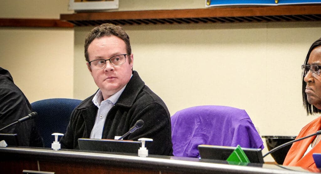 School board meeting