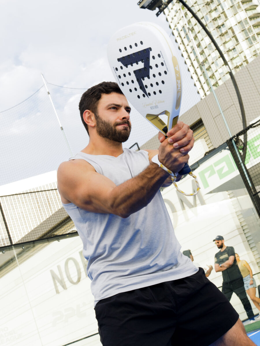 Malcolm Kelner, Padel, PPL Opening Party, Padel Up Century City