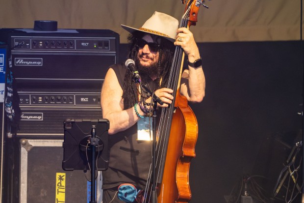 Don Was on stage  at the Pine Knob Music Theatre with the 2026 Outlaw Festival on Saturday, Aug. 22. (Jacob Giampa photo)