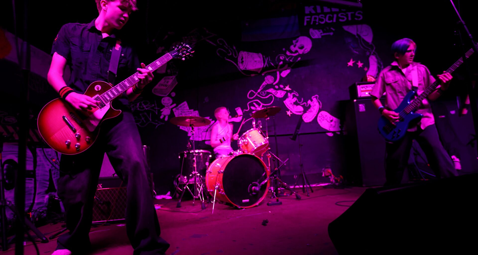 Photos: Mill Valley's Knights of Molino band make their debut at 924 Gilman