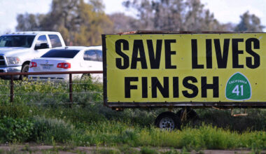 Roadwork begins to widen Highway 41 in Fresno County