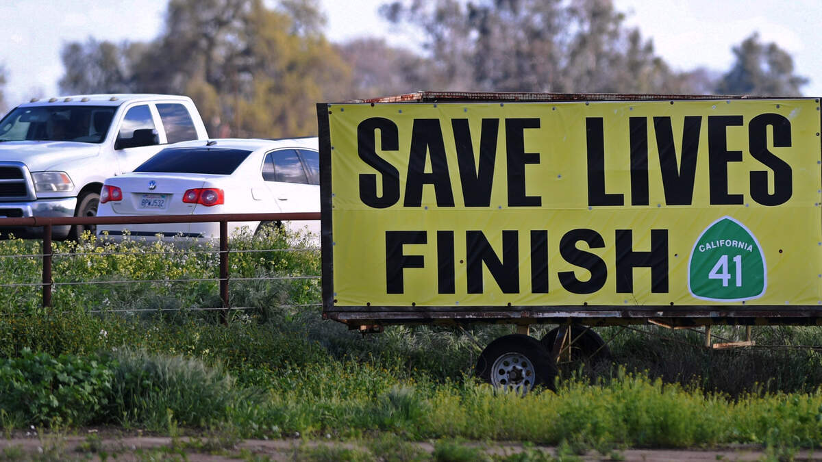 Roadwork begins to widen Highway 41 in Fresno County