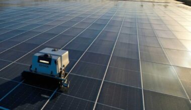 A 1.7-megawatt American solar array is sitting flat on the ground at a Fresno water plant with no racking steel, five months in, 862 megawatt-hours at 101 percent of its model — and that does not mean flat beats tilt, it means the city could afford to build it